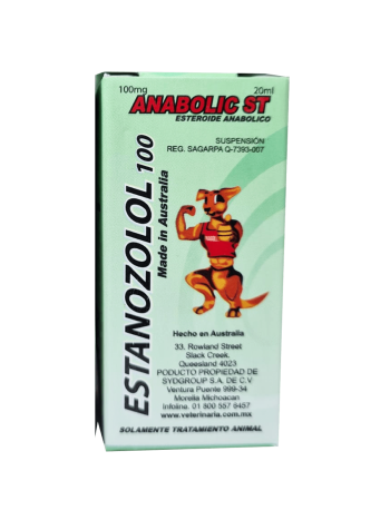 ESTANOZOLOL 100  20 ML  WINSTROL VETERINARIO