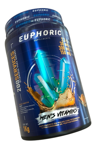 EUPHORIC MEN´S VITAMINS 200 SERVS