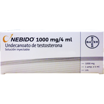 NEBIDO 1000  1 AMP X 4 ML  UNDECAONATO DE TESTOSTERONA