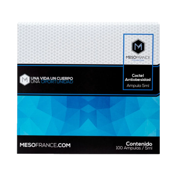 COCTEL ANTIOBESIDAD 5 ML BLISTER CON 10 AMPOLLETAS MESOTERAPIA