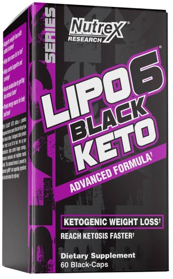 LIPO 6 BLACK KETO  60 CAPS
